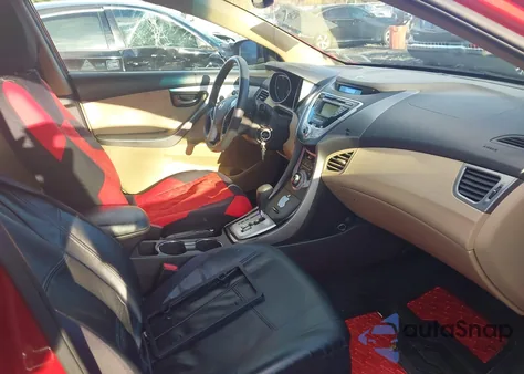 2012 Hyundai Elantra Gls (Ulsan Plant) из США, поврежденный, VIN KMHDH4AE4CU293227